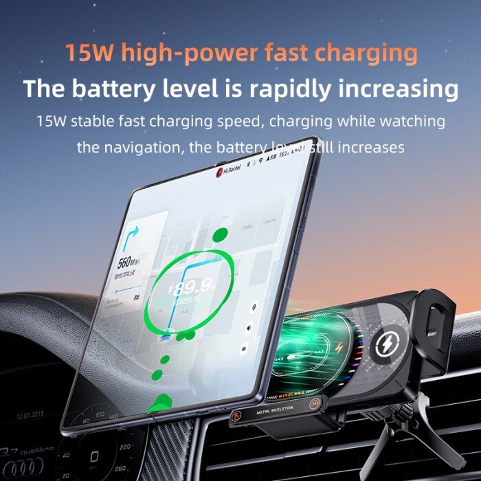 smart car wireless charging mount