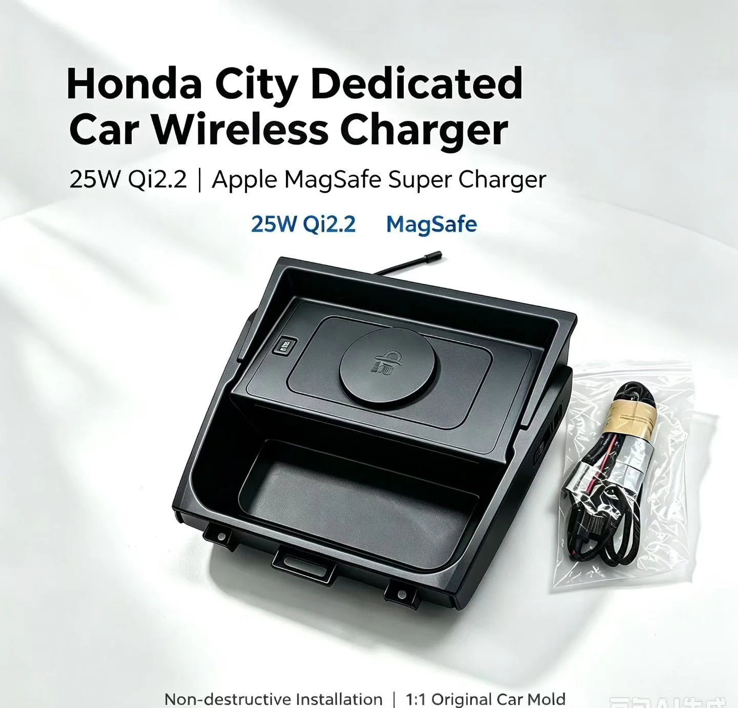Factory OEM ODM Car Specific Wireless Charger | 1:1 Original Interior Retrofit Wireless Charging Pad for Aftermarket Vehicles