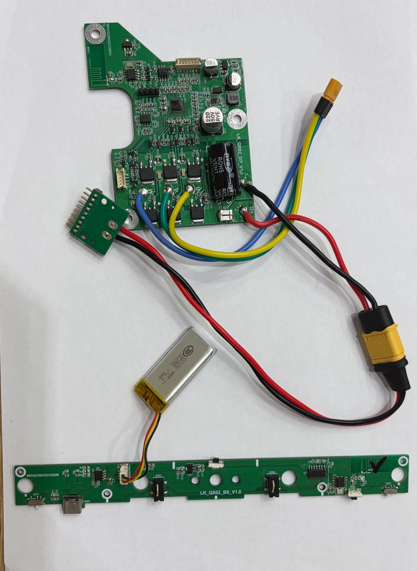 Custom Electric Riding Luggage Drive PCBA Module, Multi-scenario Reusable Control Board For Mini Scooter & Foldable Trolley Mobility Equipment