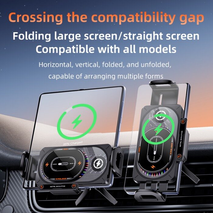 smart car wireless charging mount
