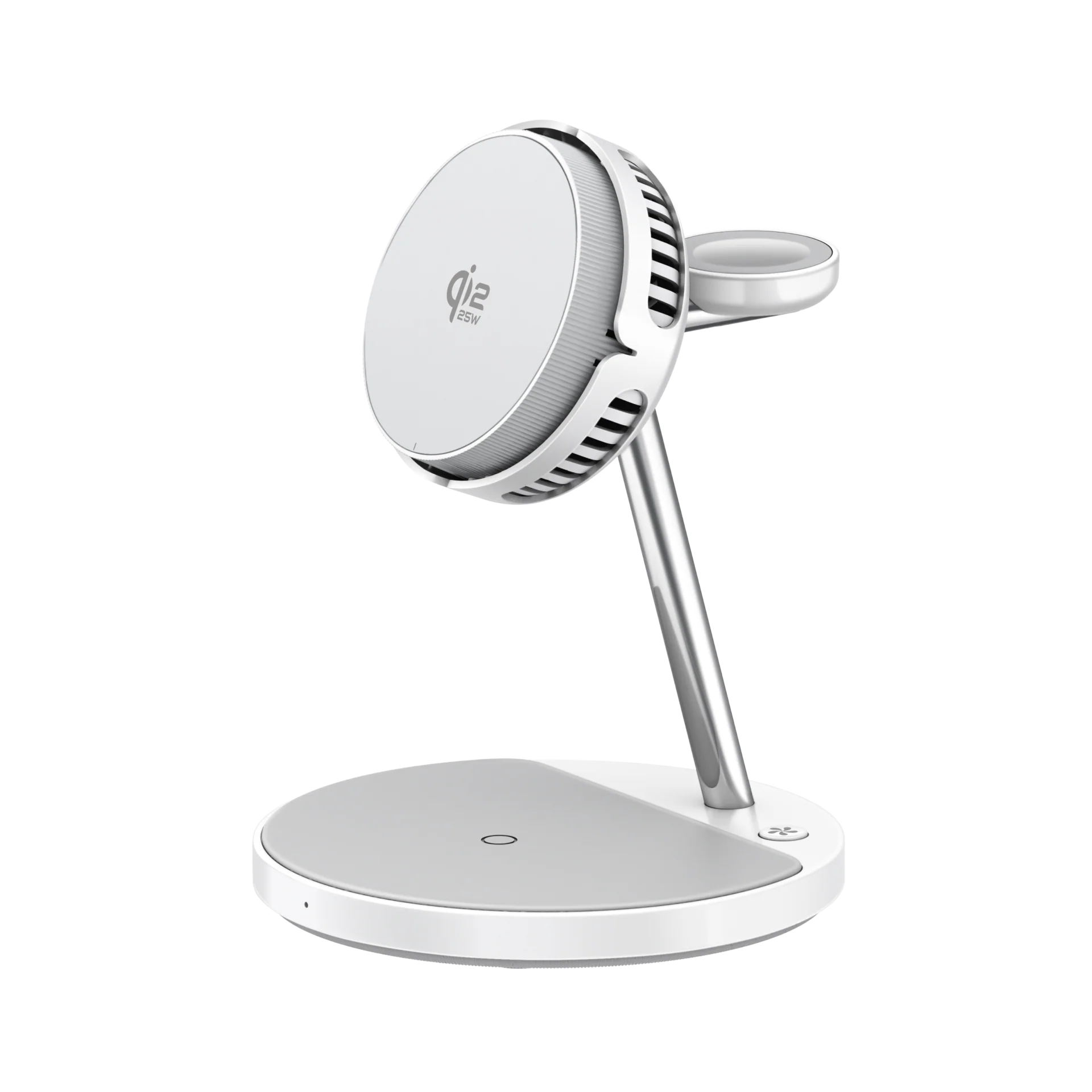 25W 4-in-1 Magnetic Wireless Charging Stand Magsafe Compatible with Cooling Fan