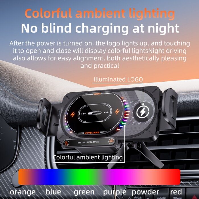 smart car wireless charging mount