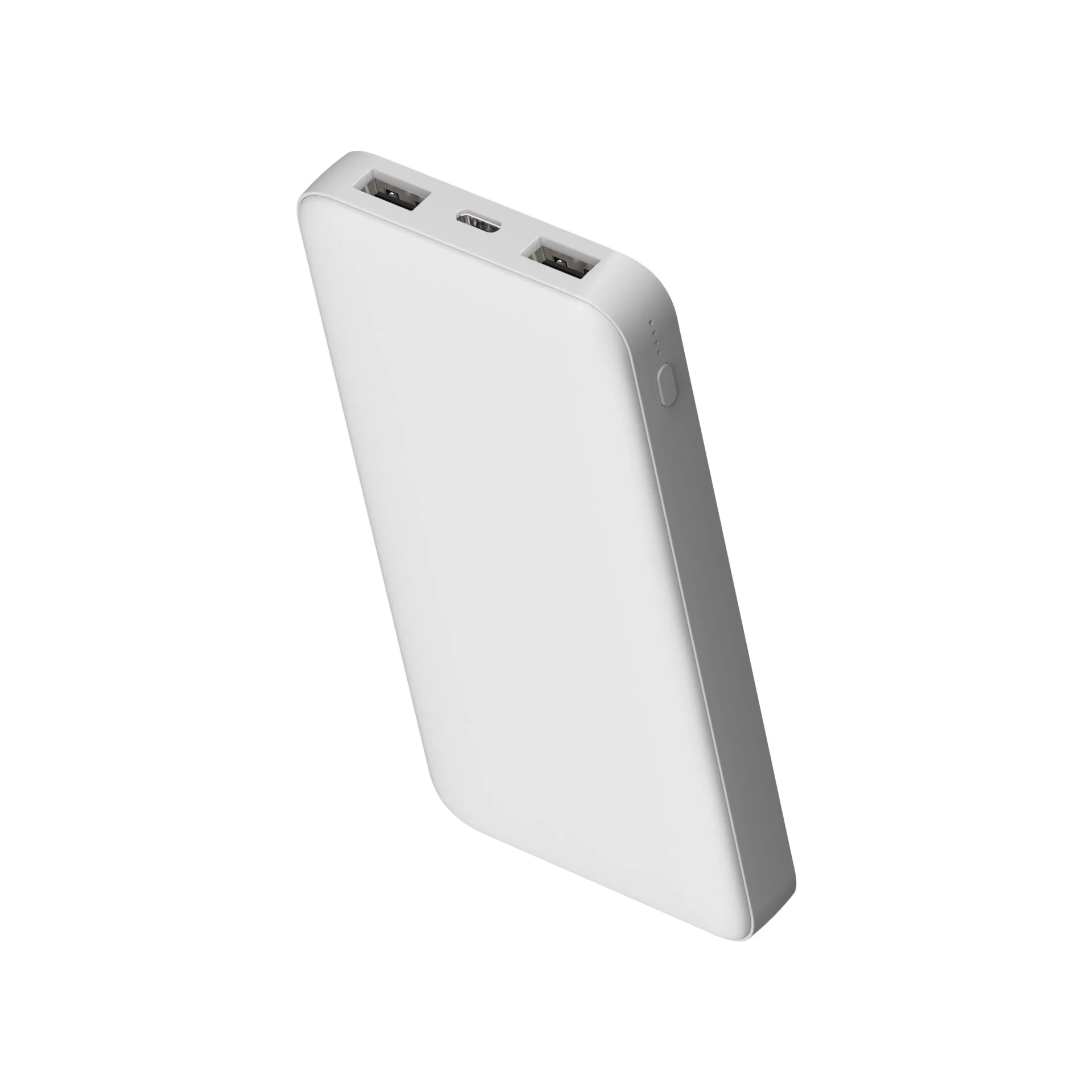 Travel portable power bank li‑polymer cell dual port output mobile power supply