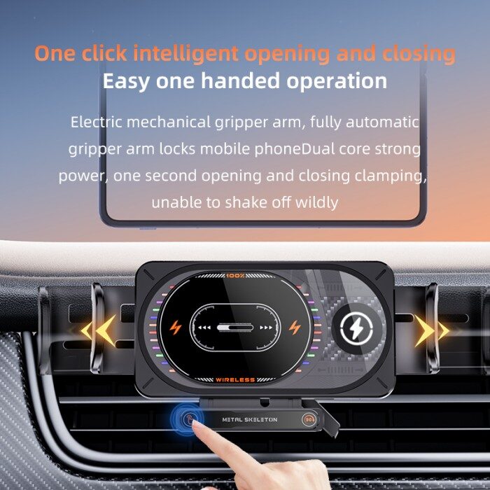 smart car wireless charging mount