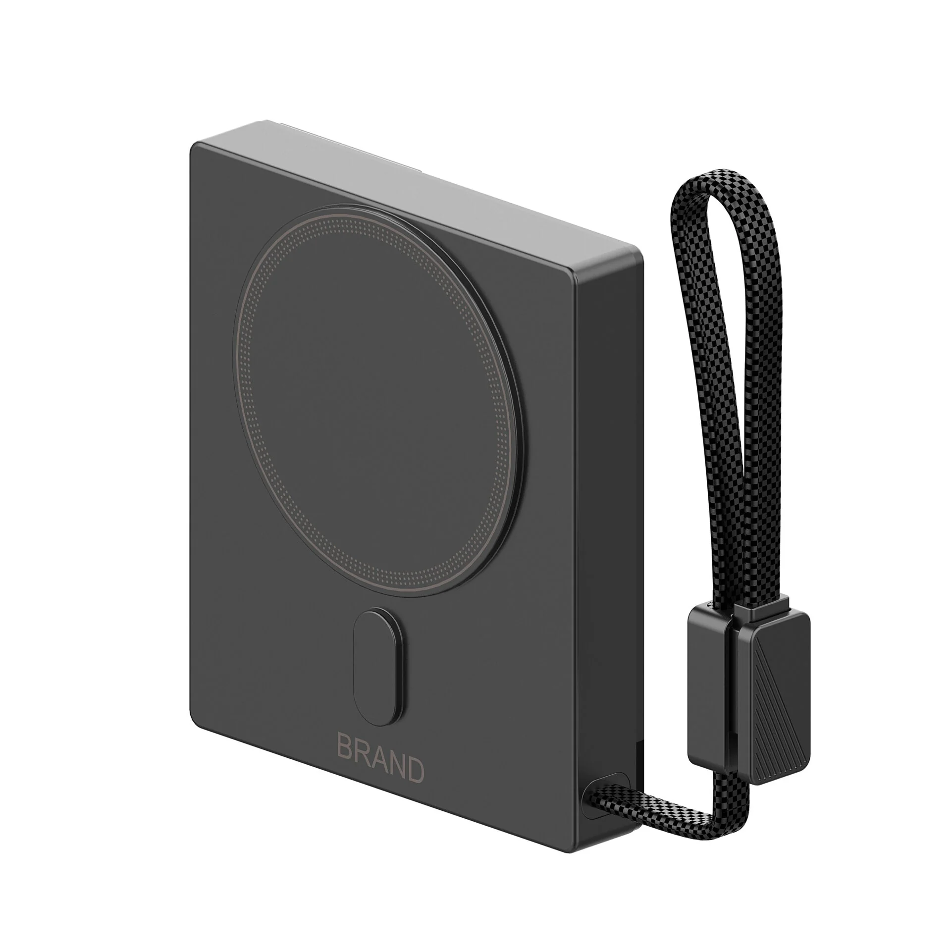10000mAh Magnetic Wireless Portable Power Bank for iPhone Duo Foldable Phone OEM ODM Factory